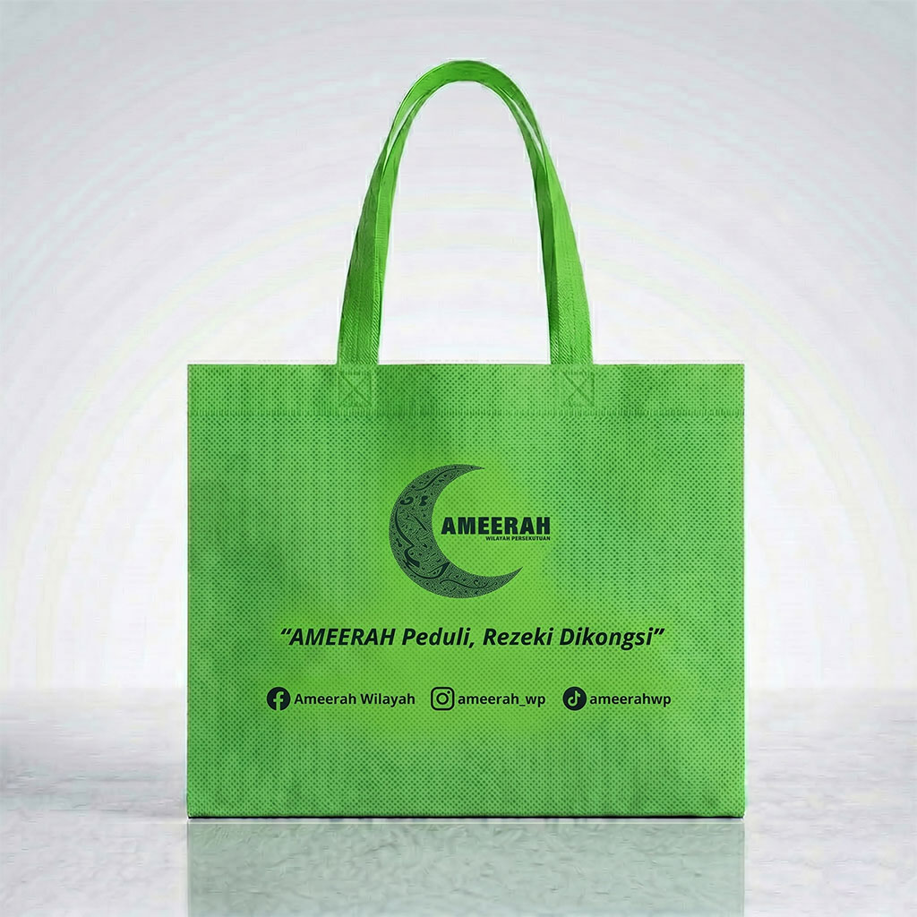 Ready Stock Custom Printed A3 Non-Woven Bags | Large Retail & Event Supplier KL - Image 6