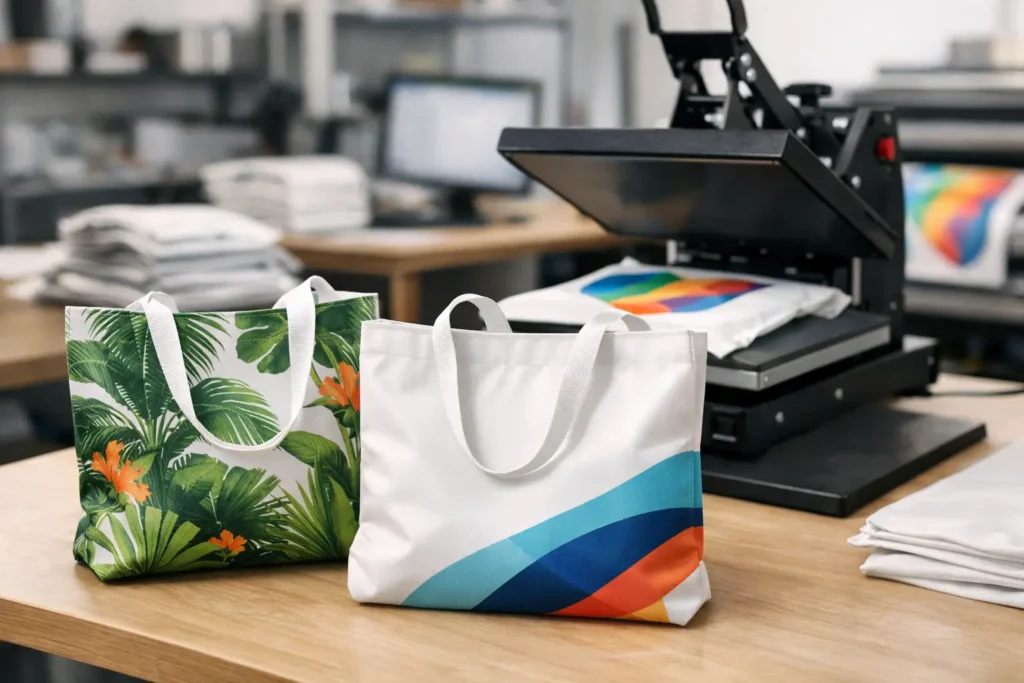 Polyester Bag Printing for Business Use