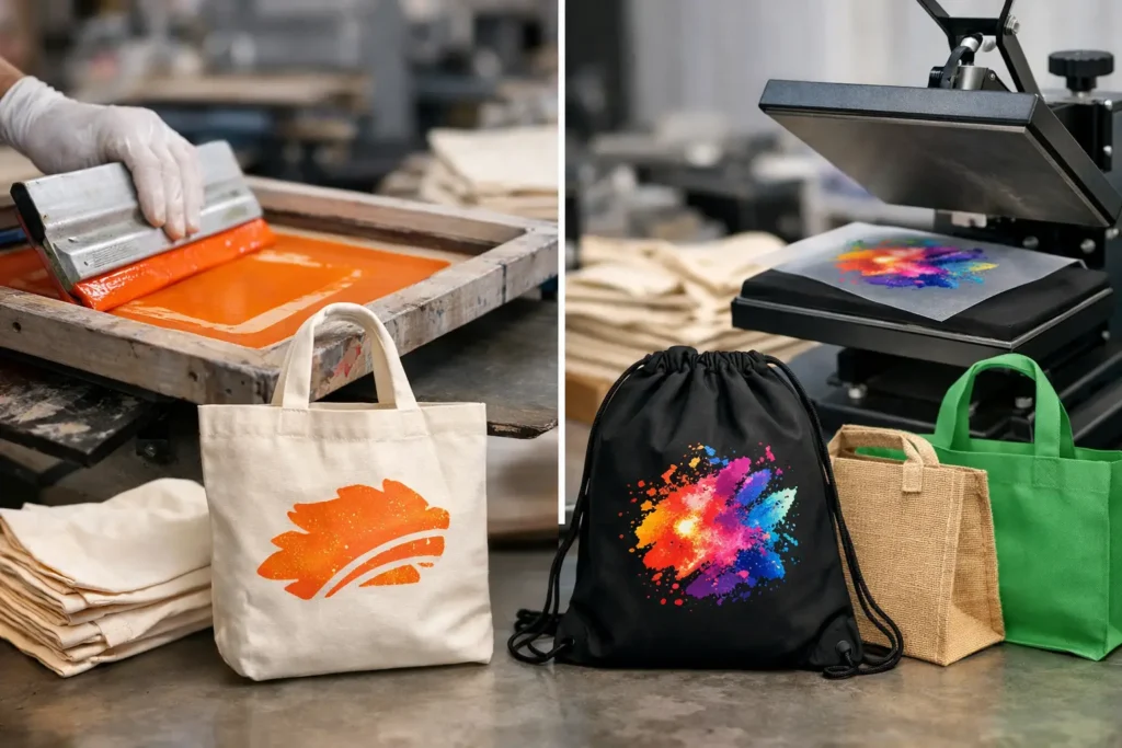 Silkscreen vs DTF Bag Printing: Which Fits?