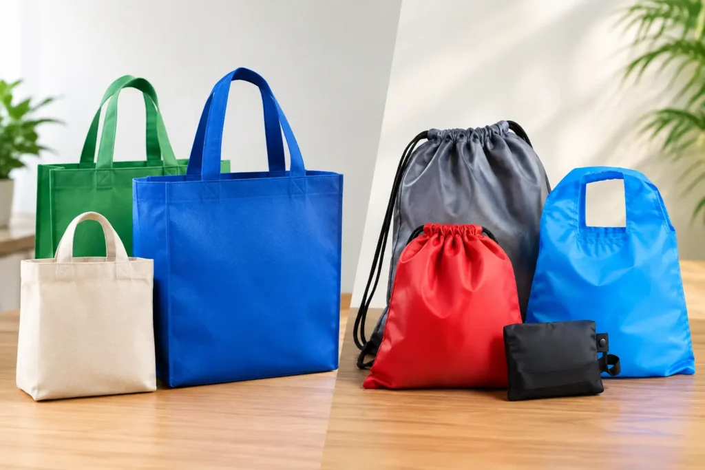 PP Woven Versus Polyester Bags for Branding