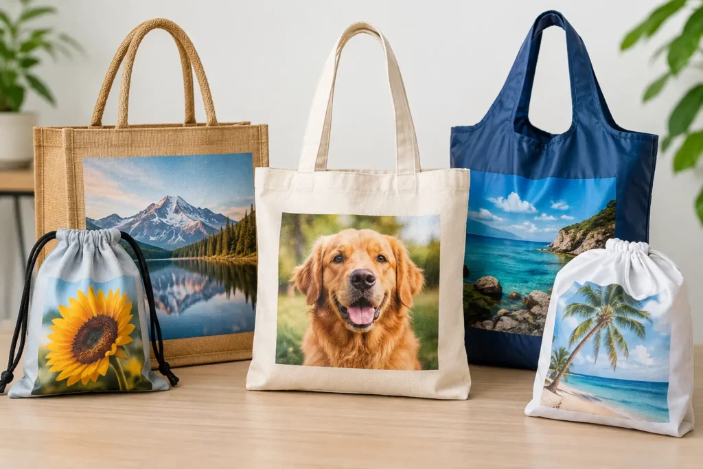 Which Printing Suits Photographs on Custom Bags?