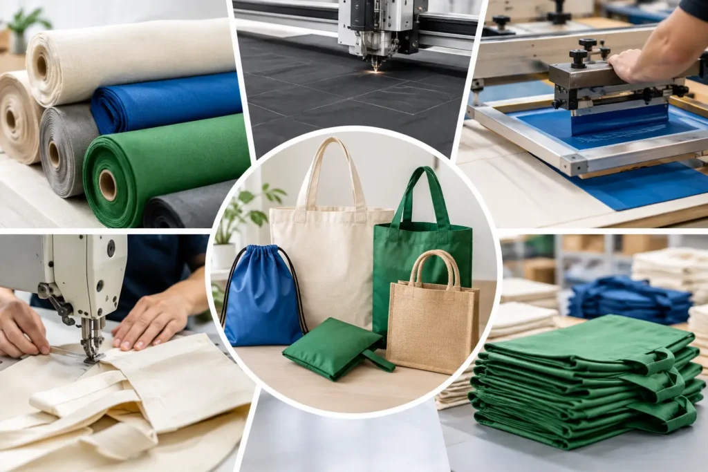 Logo Ready Bag Production Process Explained